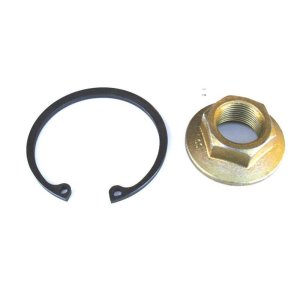Sicherungsmutter für WAP Radbremse mit Sicherungsring.