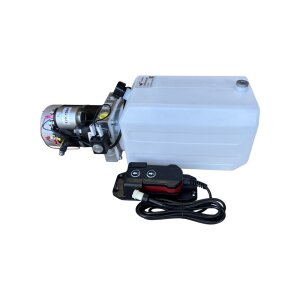 Anhänger Hydraulik Aggregat 12V 8 ltr.Tank