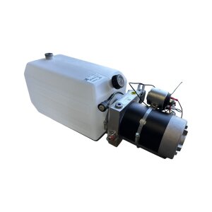 Anh&auml;nger Hydraulik Aggregat 12V 8 ltr.Tank