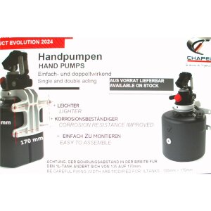 Hydraulik Handpumpe 4L PKW Anh&auml;nger